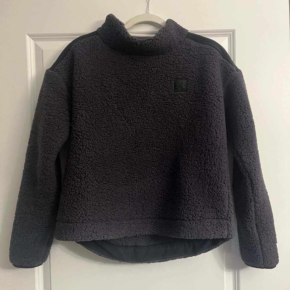 Cozy blue grey under armour fleece size m